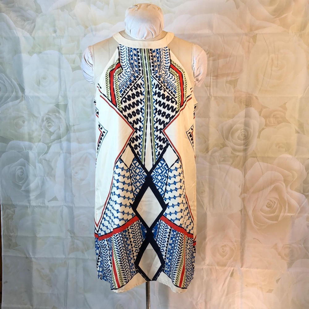 VENUS Multicolor Geometric Dress